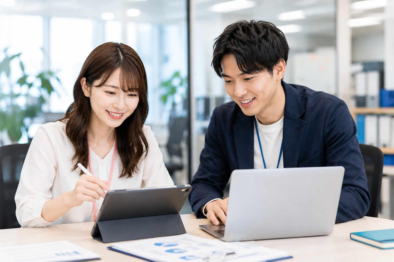 オフィスでTaicooを使う様子